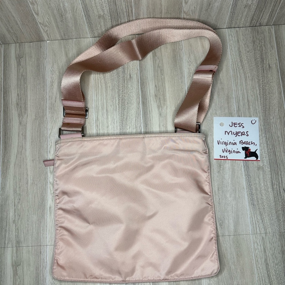 Prada Pink Nylon Shoulder Bag - Picture 2 of 15